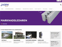 Tablet Screenshot of jackon.se