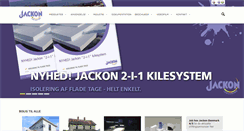 Desktop Screenshot of jackon.dk